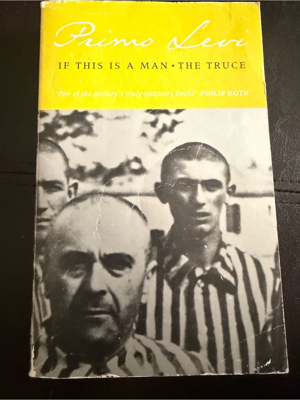 If This is a Man and the Truce Levi German Jewish SurvivorBook Story Non Fiction